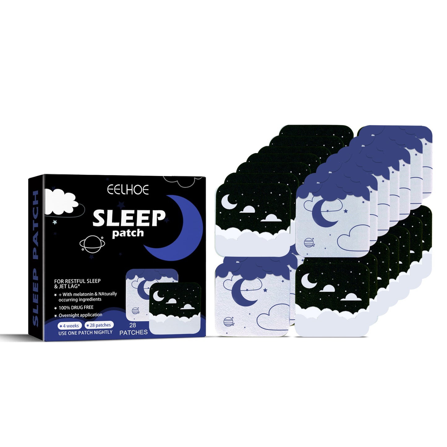 Sleep Aid Patch, Relieve Irritability, Anxiety, Insomnia, Improve Sleep Quality And Improve Sleep Quality