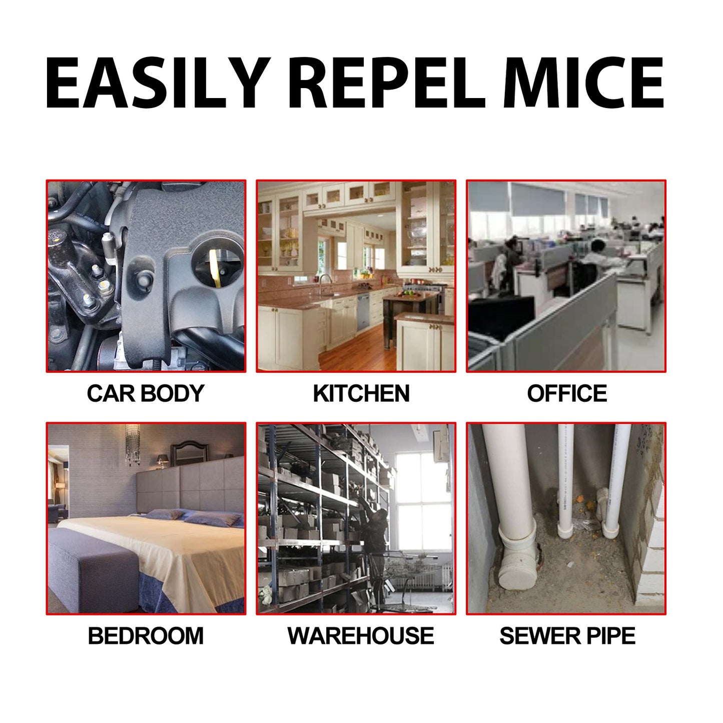 Mouse Repellent Spray, Household Gardening Rat-Repellent Rat-Repellent Solution Cockroach Repellent Mosquito Repellent Spray