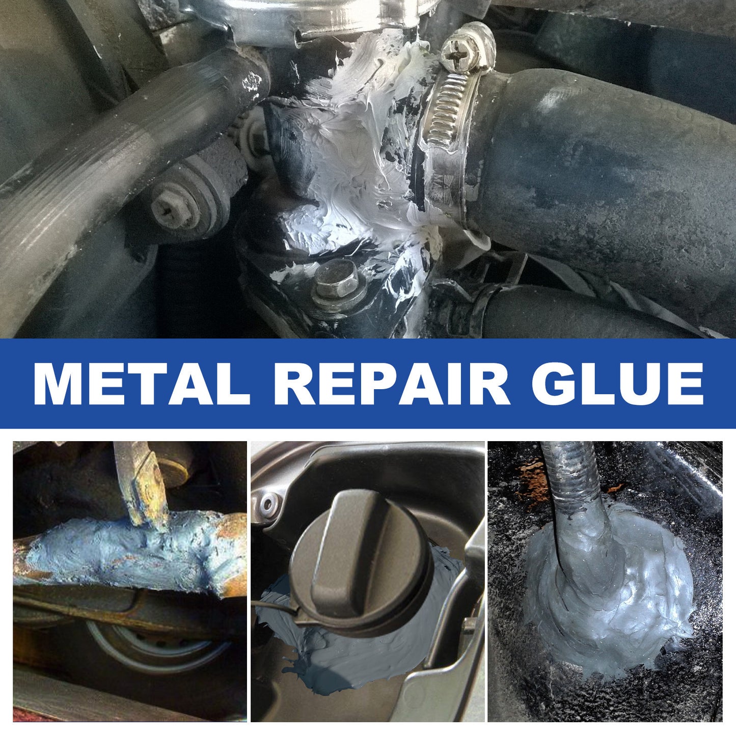 Metal Repair Glue, Crack Filling And Leak Plugging Quick Dry Crack High Temperature Welding Metal Repair Agent