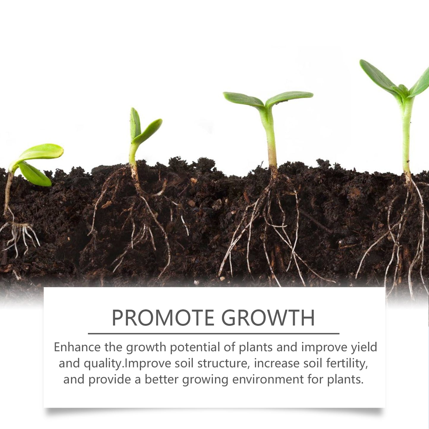 Moonspry Plant Root Powder, Garden Flower Plant Root Supplement Nutrition To Improve Soil Plant Nutrition Powder