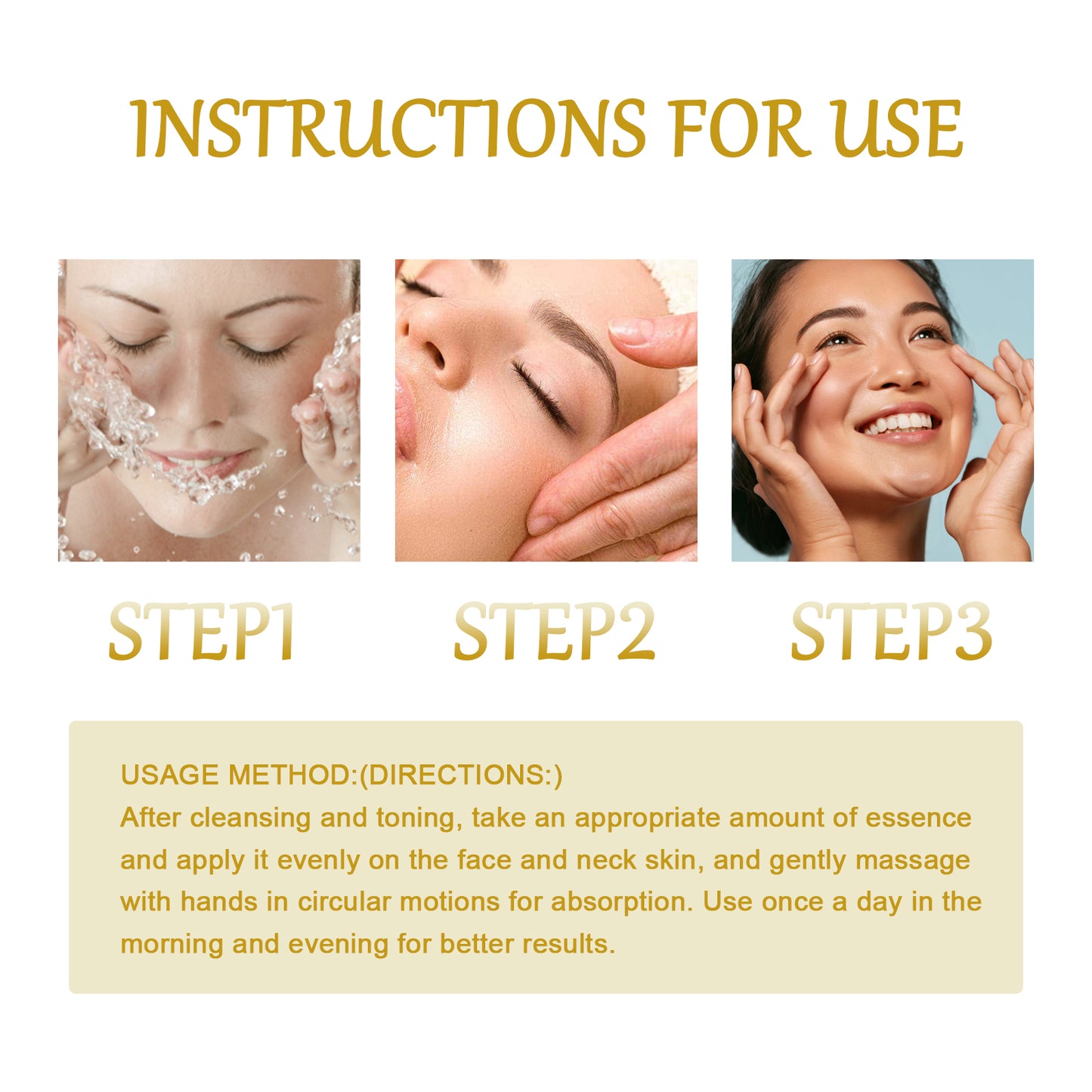 Bee Venom Essence, Reduces Lines Repair Dull Moisturizing Firming Skin Essence