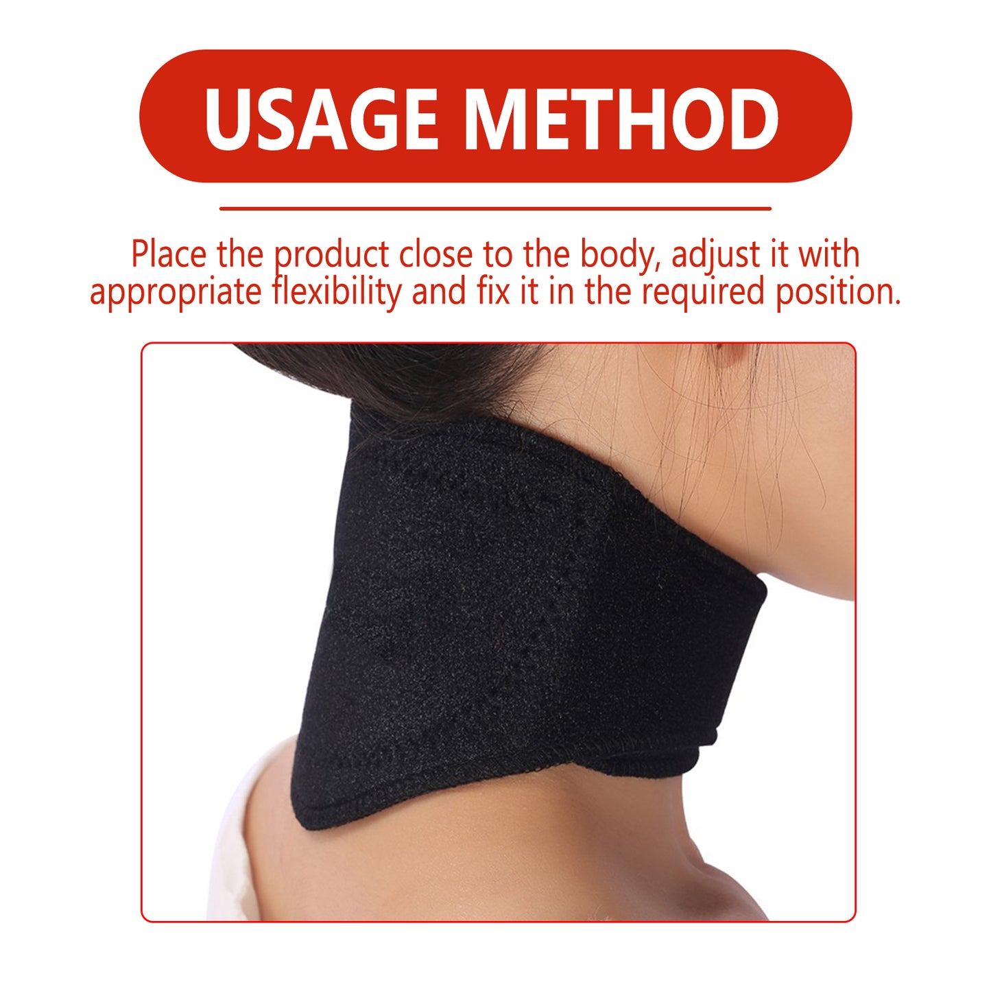 HouKea Self-Heating Shoulder And Neck Hot Compress, Relieve Lumbar Shoulder And Neck Joint Muscle Soreness Spontaneous Hot Compress Band