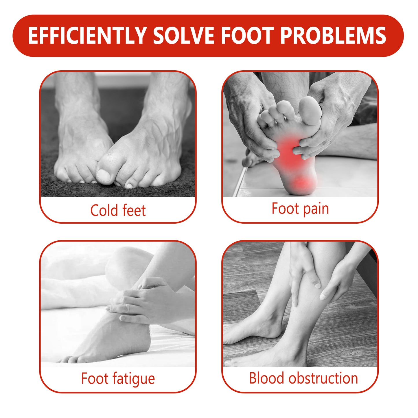 Self-Heating Massage Socks, Winter Outdoor Sports Wind And Cold Foot Care Massage Socks
