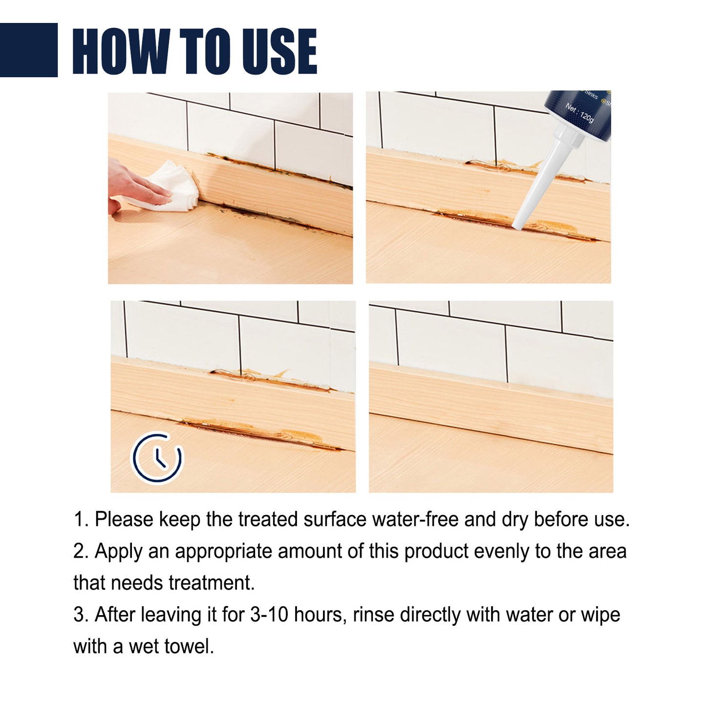 Mildew Remover Gel Multi-functional Mildew Remover Wall Tile Gap Bathroom Ceiling Cleaner