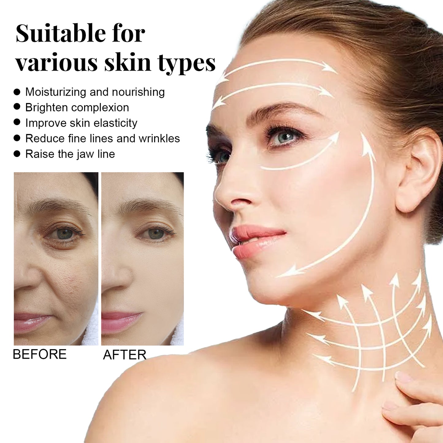 Protein Line Lift Set Facial Shape Firming And Lifting Line Eye Line Anti-Wrinkle Serum