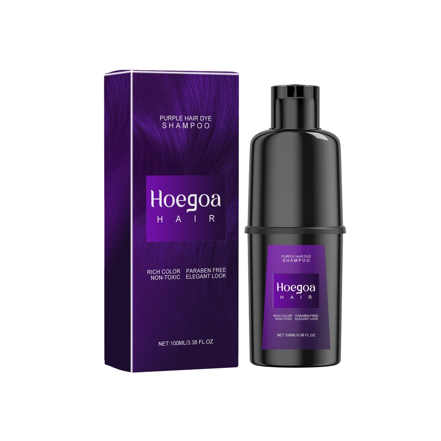 Hair Shampoo, Gentle, Non-Irritating And Non-Scalp Damage Diy Long-Lasting Easy Coloring Hair Shampoo