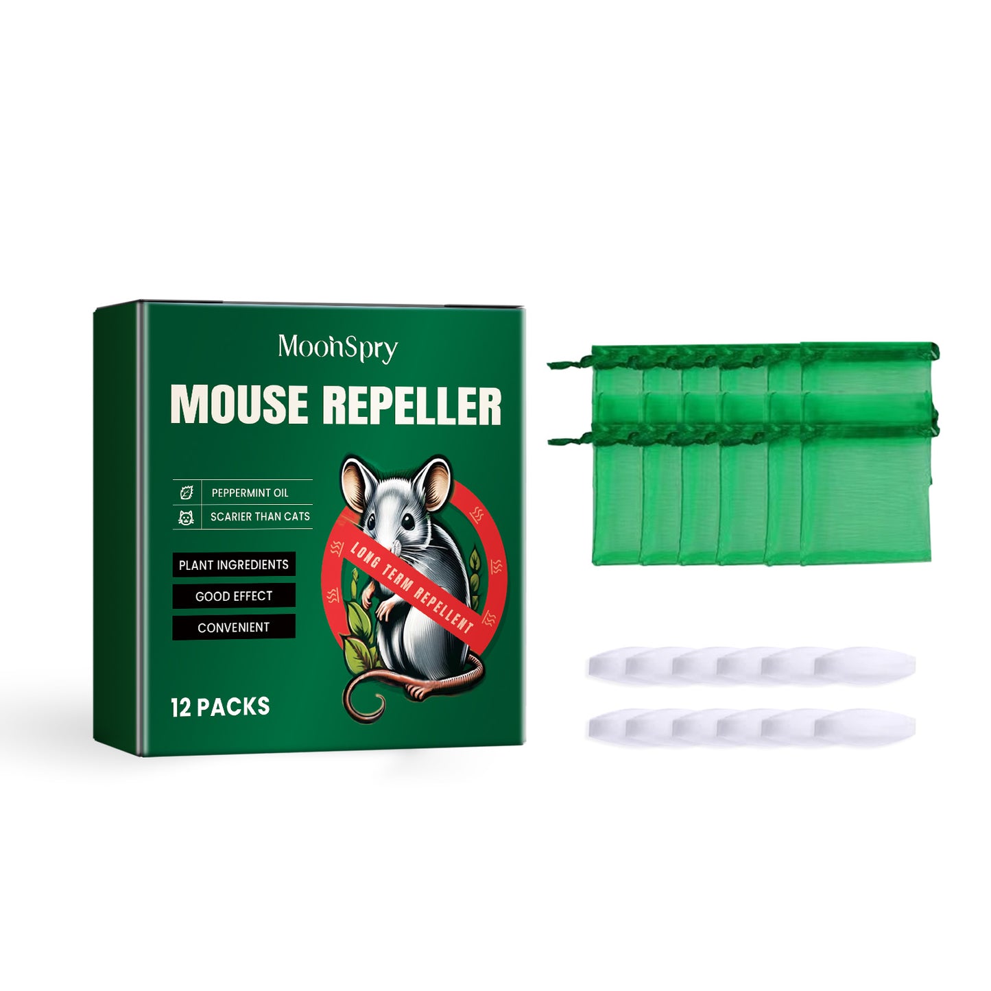 Mouse Repeller, Car Engine Outdoor Home Indoor Mouse Repellent Mouse Repellent Pill
