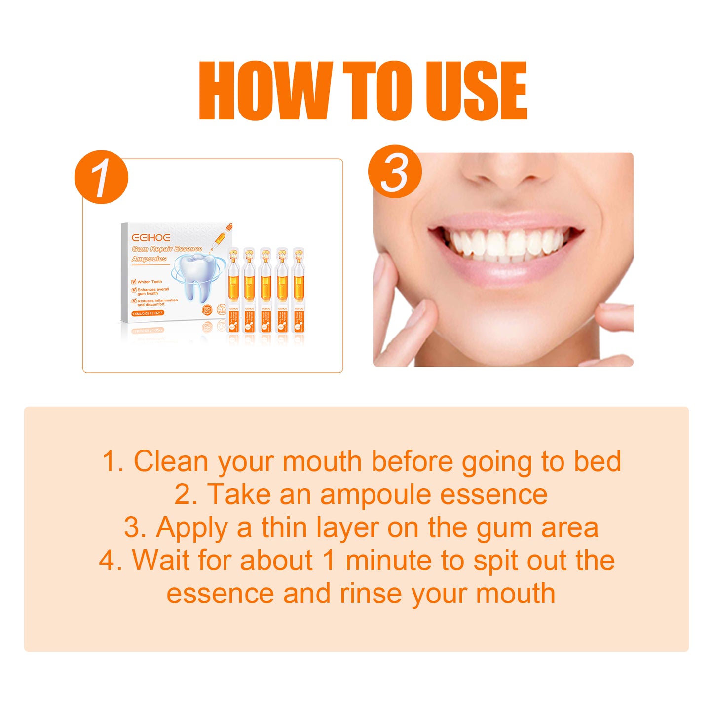 Tooth Repair Essence, Cleaning Teeth Stains Tartar Care Gums Oral Care Essence