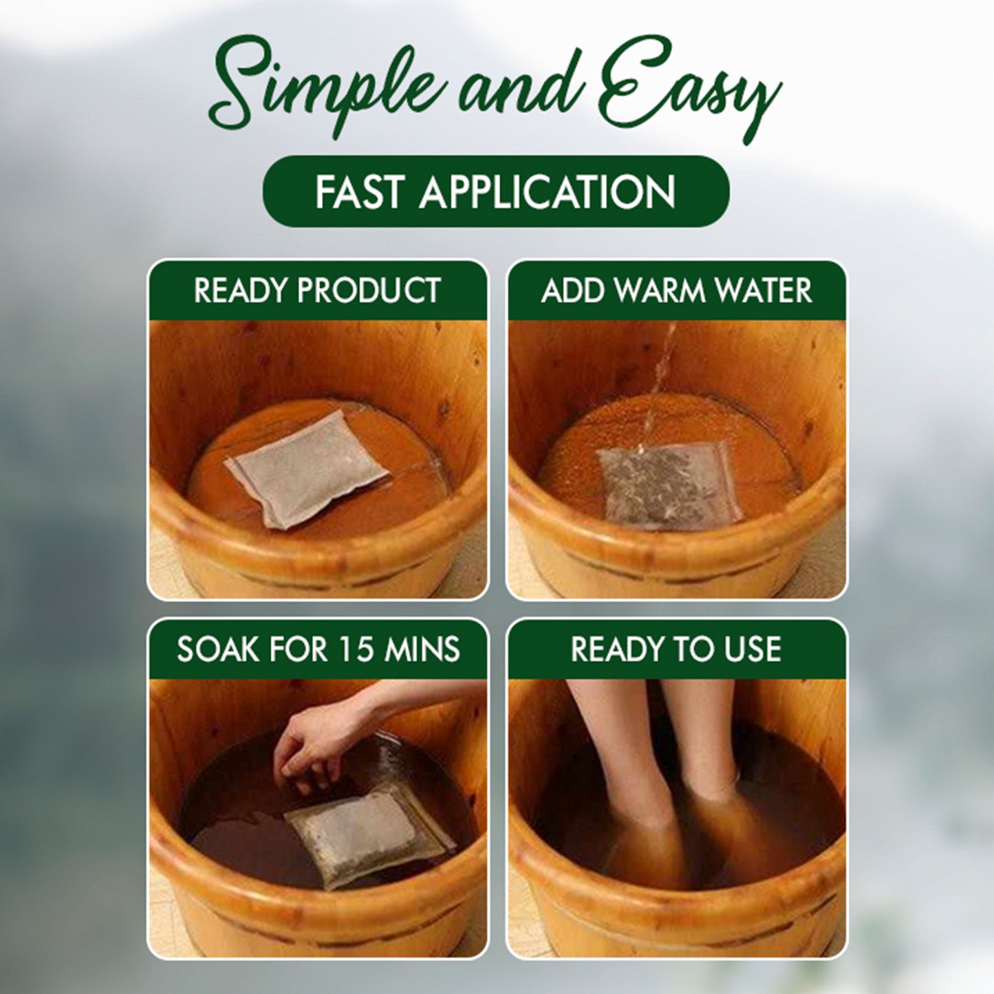 Ginger Foot Bath Pack Lymphatic Relief Muscle Soreness Slimming Foam Foot Pack To Remove Wet Cold Storm Sweat Body
