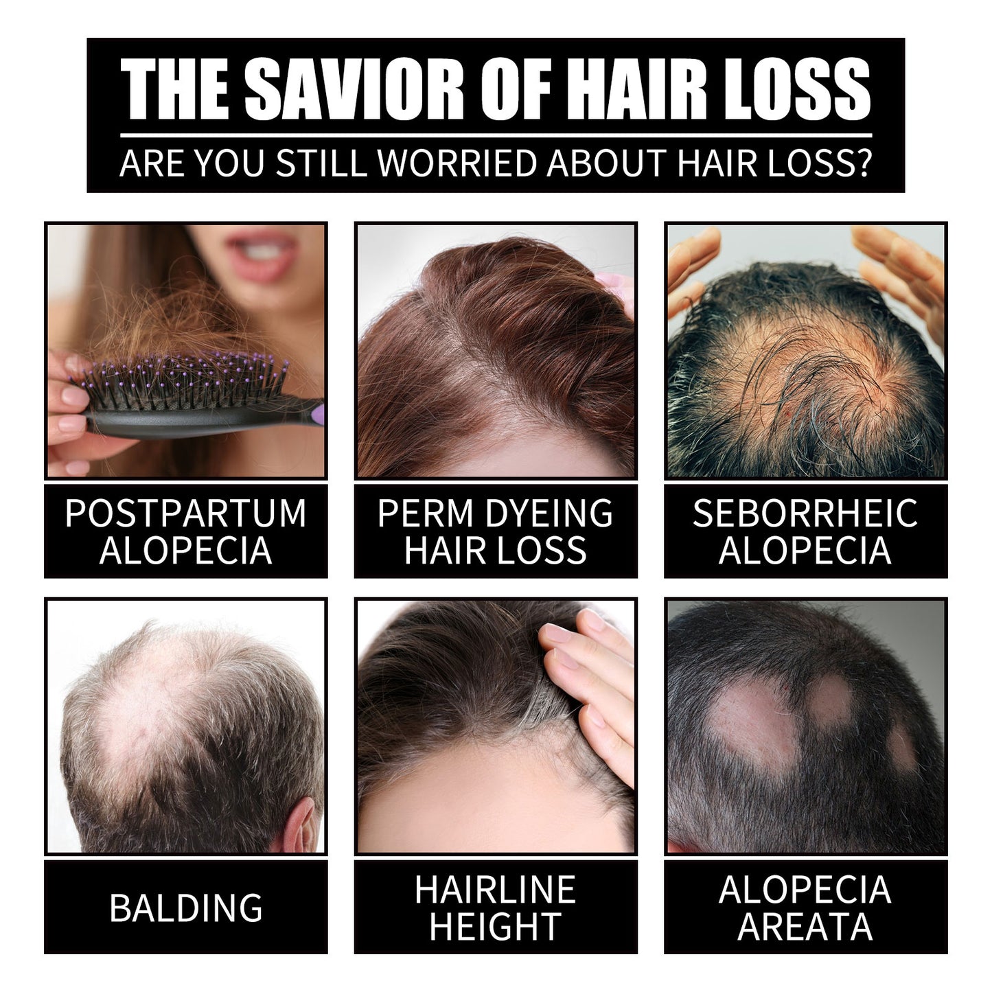 Collagen B7 Vitamin Hair Care Essential Oil Nourishes Hair Gently And Softens Hair