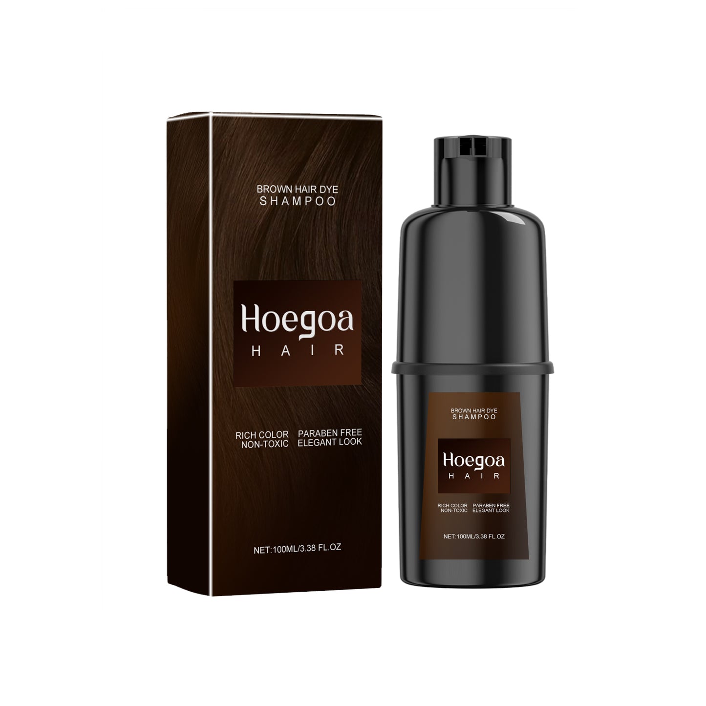Hair Shampoo, Gentle, Non-Irritating And Non-Scalp Damage Diy Long-Lasting Easy Coloring Hair Shampoo