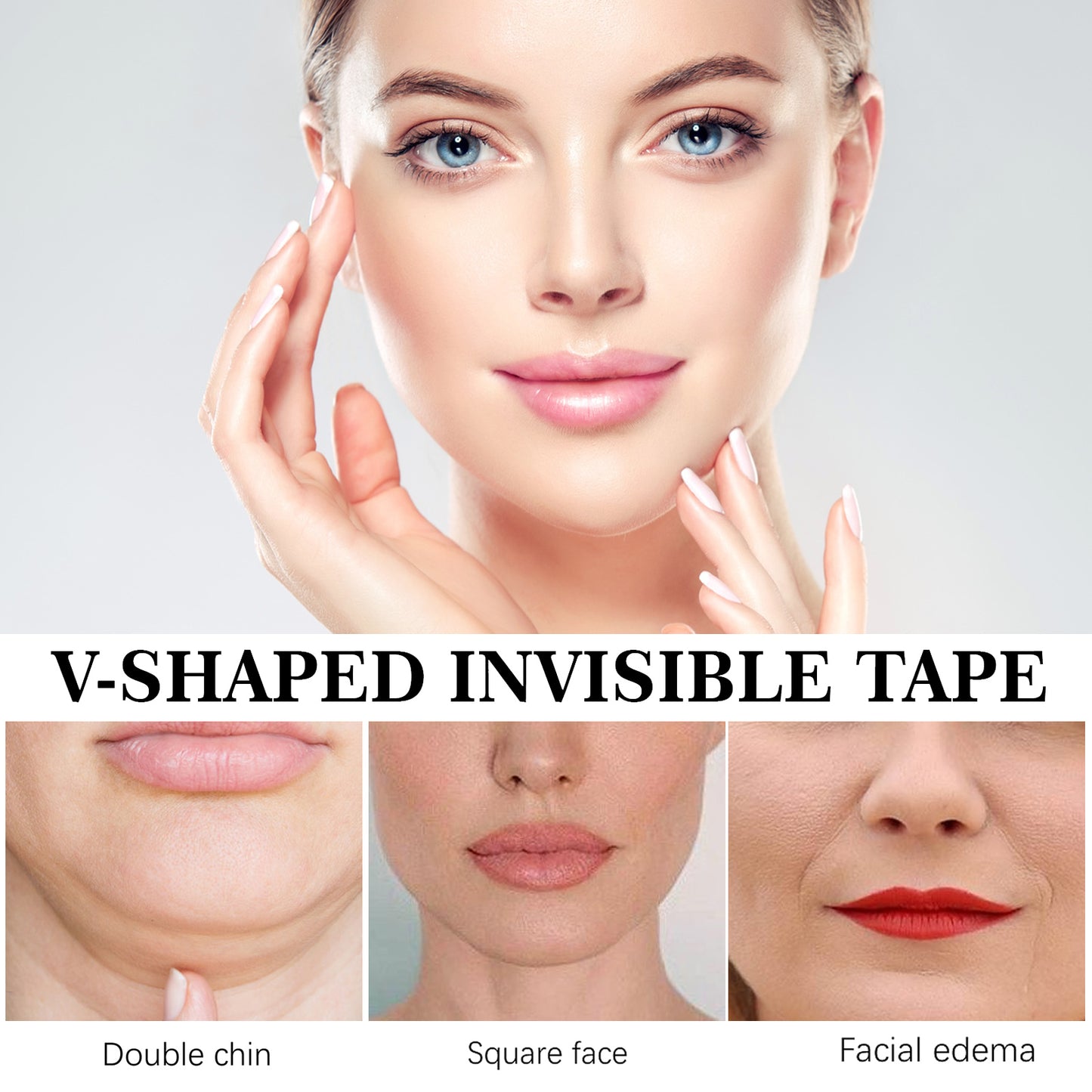 Facial Lifting Patch, Lift Face Double Chin V Face Melon Seed Face Invisible Lifting Patch