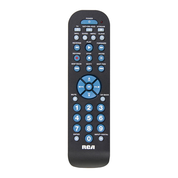 3 DEVICE UNIVERSAL REMOTE