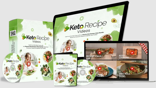 100 Delicious Keto Recipes (Video Bundle Download)