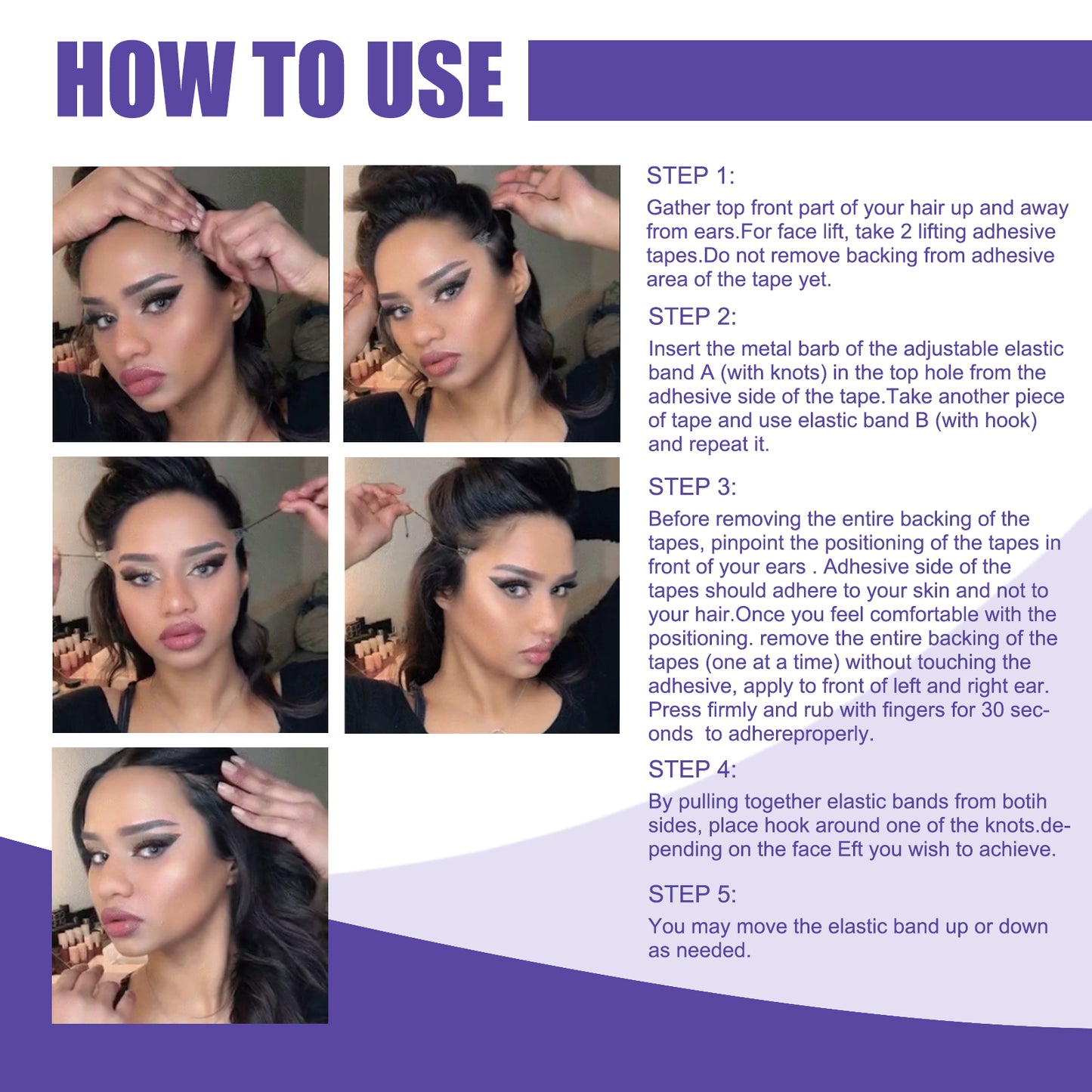 V-Shaped Thin Face Stickers, Tighten Facial Skin And Shrink Jaw Muscles V Face Lift Shaper