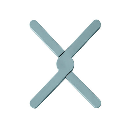X-shaped heat-resistant and heat-resistant silicone non slip dining table mat