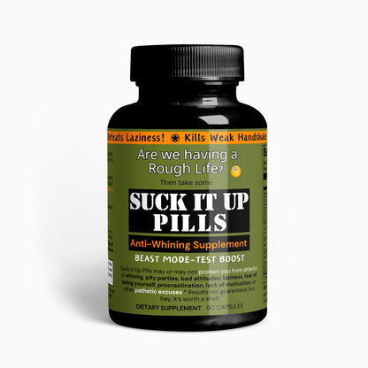 SUCK IT UP PILLS - Beast Mode: Testosterone Booster