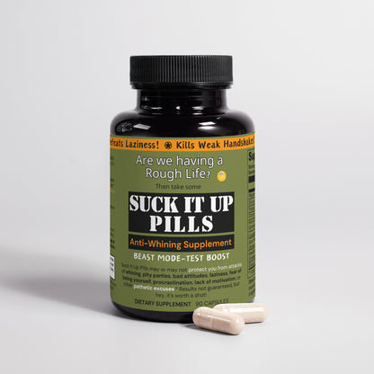 SUCK IT UP PILLS - Beast Mode: Testosterone Booster