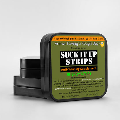 SUCK IT UP Energy Strips – Energy Drink in a Strip