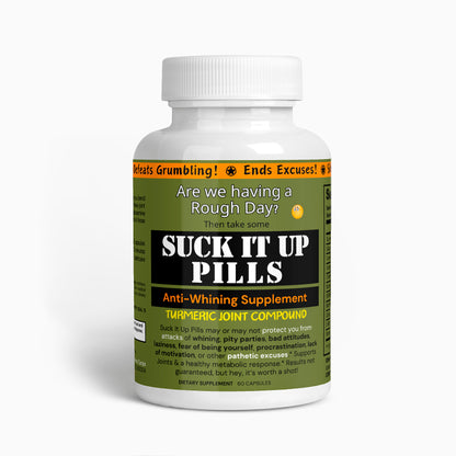 SUCK IT UP Pills: Turmeric Joint Care Compound