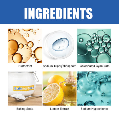 Drain Cleaner, Toilet Kitchen Drain Anti-Clogging Deodorant Dredging Cleaner
