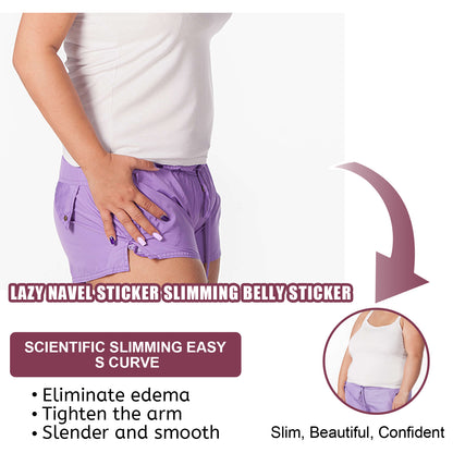 Belly Button Stick Body Skin Massage Firming Skin Thigh Muscle Belly Button Stick