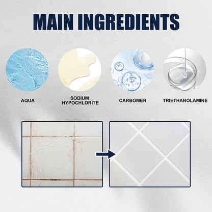 Mildew Remover Gel Multi-functional Mildew Remover Wall Tile Gap Bathroom Ceiling Cleaner