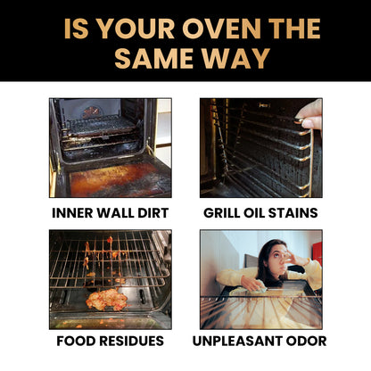 Oven & Grill Cleaner, Oven Grill Special Decontamination, Deodorization, Odor, Odor And Oil Remover