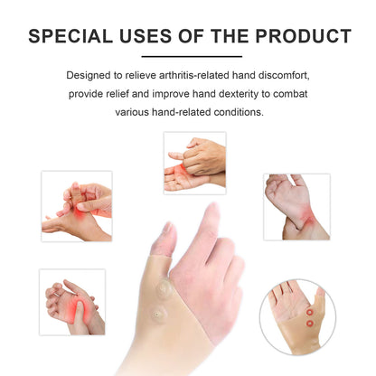 Magnet Relief Handguard Therapy Gloves, Relieve Wrist Pain And Discomfort Indoor Exercise Joint Care Gloves