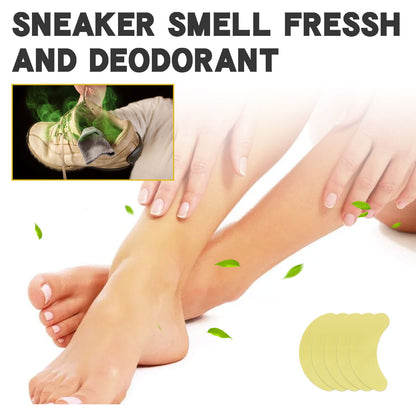 Stop Odor Shoe Deodorant Patch, Shoes Deodorant Fresh Clean Odor Absorbent Foot Sweat Insole