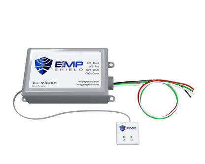 EMP Shield – Home EMP & Lightning Protection + CME Defense for Flush Mounted Breaker Box (SP-120-240-RL/Concealed Model) Lightning, Solar Flare, and Surge Protection