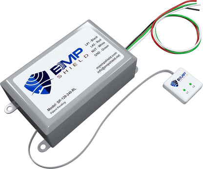 EMP Shield – Home EMP & Lightning Protection + CME Defense for Flush Mounted Breaker Box (SP-120-240-RL/Concealed Model) Lightning, Solar Flare, and Surge Protection