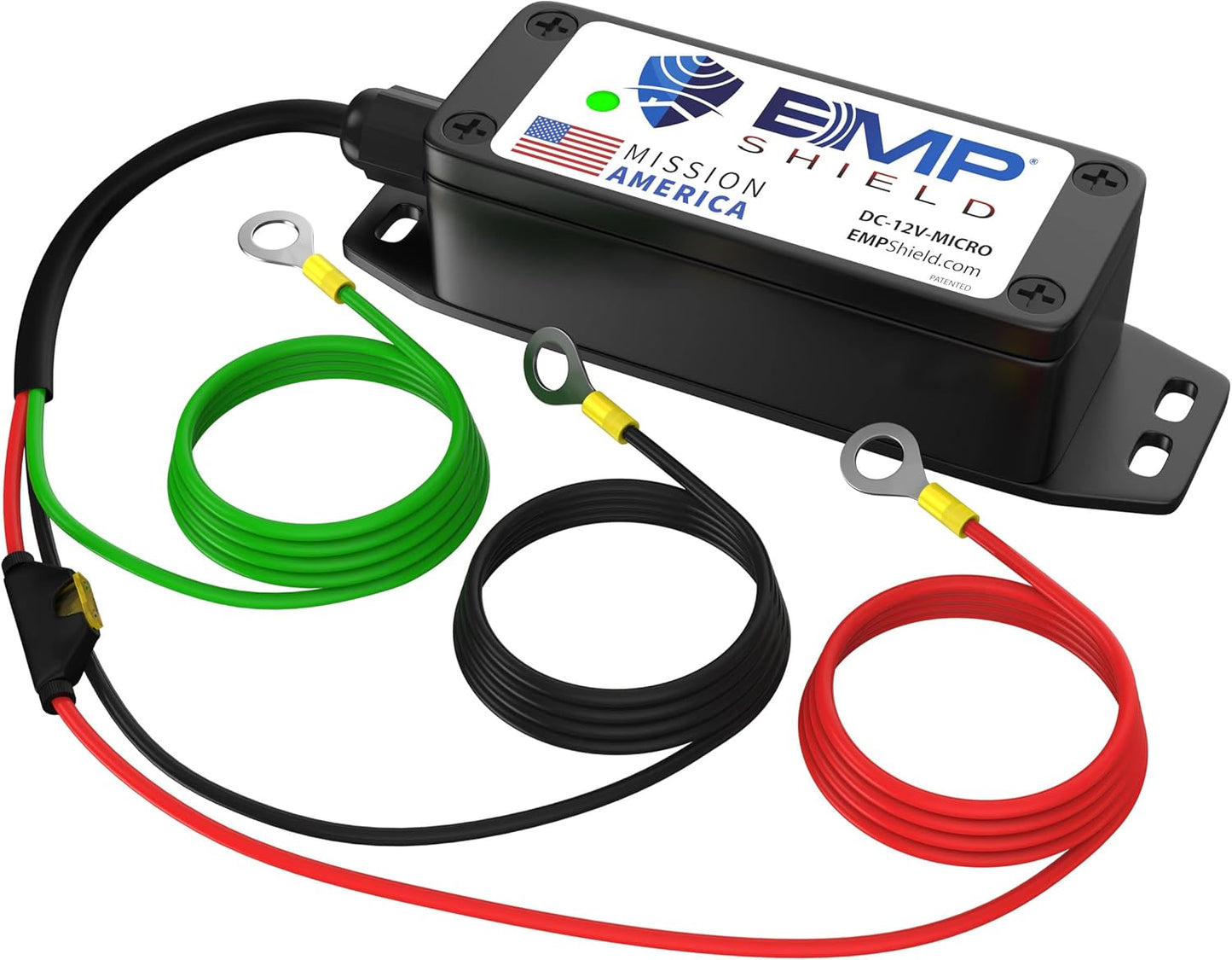 EMP Shield – Micro Vehicle EMP Protection 12 Volt DC for Car and Truck (DC-12V-Micro) Lightning, Solar Flare, and Surge Protection