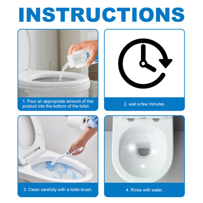Toilet Reactive Oxygen, Toilet Decontamination Detergent Household Toilet Cleaner