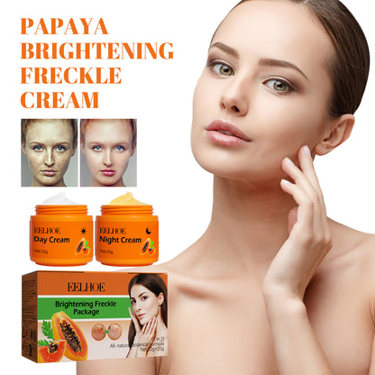Papaya Whitening Freckle Cream Lightens Dark Spots On The Face, Brightens And Moisturizes The Skin Early And Late