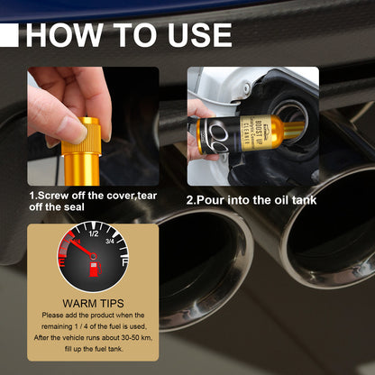 Ternary Catalytic Cleaner, Car Cleaning Agent Free Exhaust Catalytic Removal Of Carbon Deposits Inside The Engine