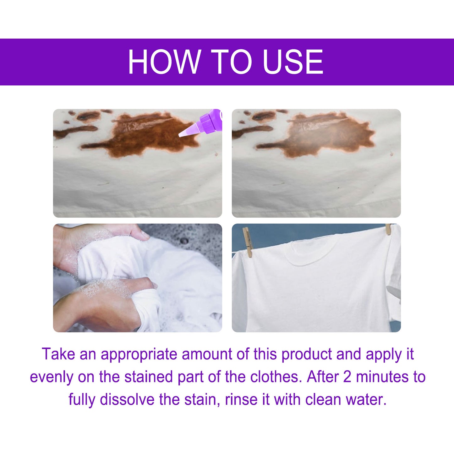 Active Enzyme Laundry Stain Remover, Laundry Softness And Long-lasting Fragrant Protective Clothing Decontamination Liquid
