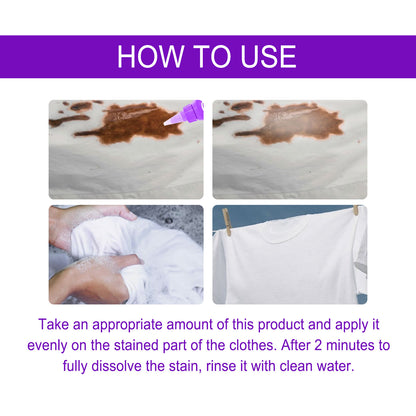 Active Enzyme Laundry Stain Remover, Laundry Softness And Long-lasting Fragrant Protective Clothing Decontamination Liquid
