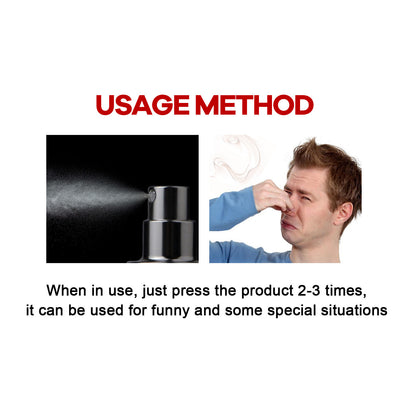 Fart Pepper Spray, Liquid Odor Pranks Portable Spray For April Fool's Day Pranks