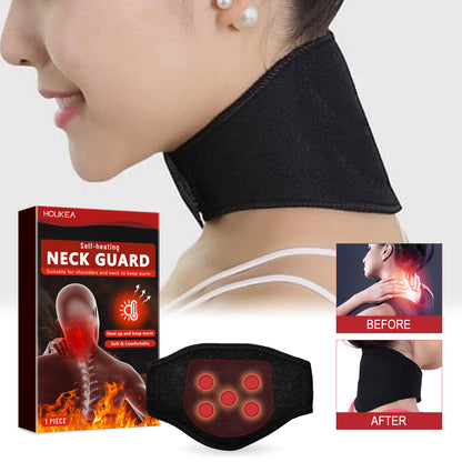 HouKea Self-Heating Shoulder And Neck Hot Compress, Relieve Lumbar Shoulder And Neck Joint Muscle Soreness Spontaneous Hot Compress Band