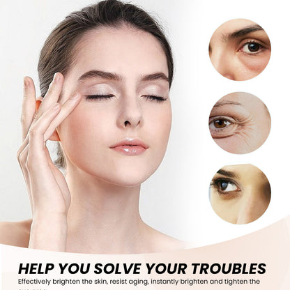 Temporary Eye Tightener, Dilute Fine Lines Eye Bag Dark Circle Law Grain Crow's Feet Moisturize Eye Skin