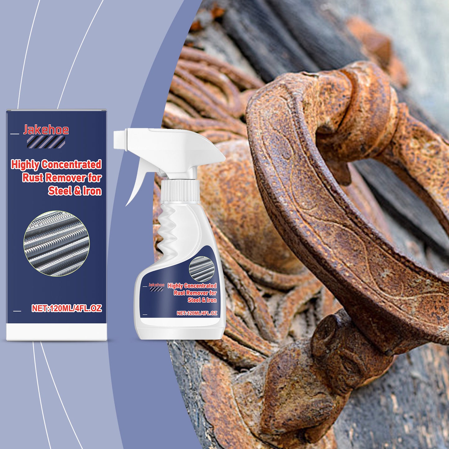 Steel Rust Remover Bolt Screws Metal Rust Cleaner Rust Remover Household Rust Remover