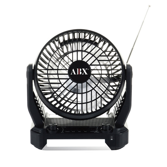 RCHRG SOLAR FAN BT SPKR