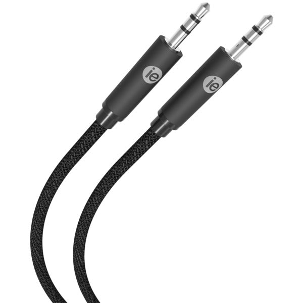 6FT BRDED AUX CBL BLK