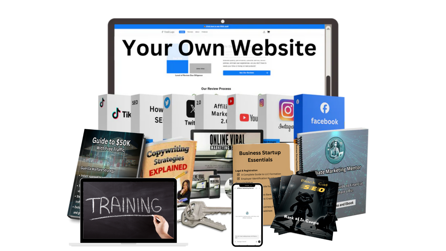 Premium Affiliate Marketing Business Package [With Bonuses]