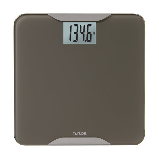 DIG GLS BATH SCALE TAUPE