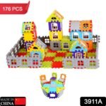 3911A 176PCS HOUSE BLOCKS TOY USED IN ALL KINDS FOR ENJOYING PURPOSES