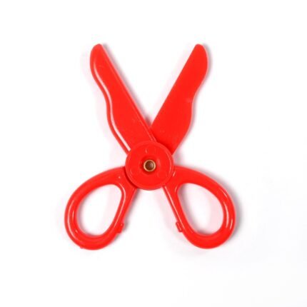 1587 Plastic Child-Safe Scissor Set, Toddlers Training Scissors, Pre-School Training Scissors and Children Art Supplies