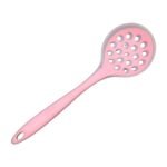 5429 1PC Food Grade Silicone Colander Shovel Strainers Spoon Colorful Kitchen Scoop Drainage Colanders (29cm)