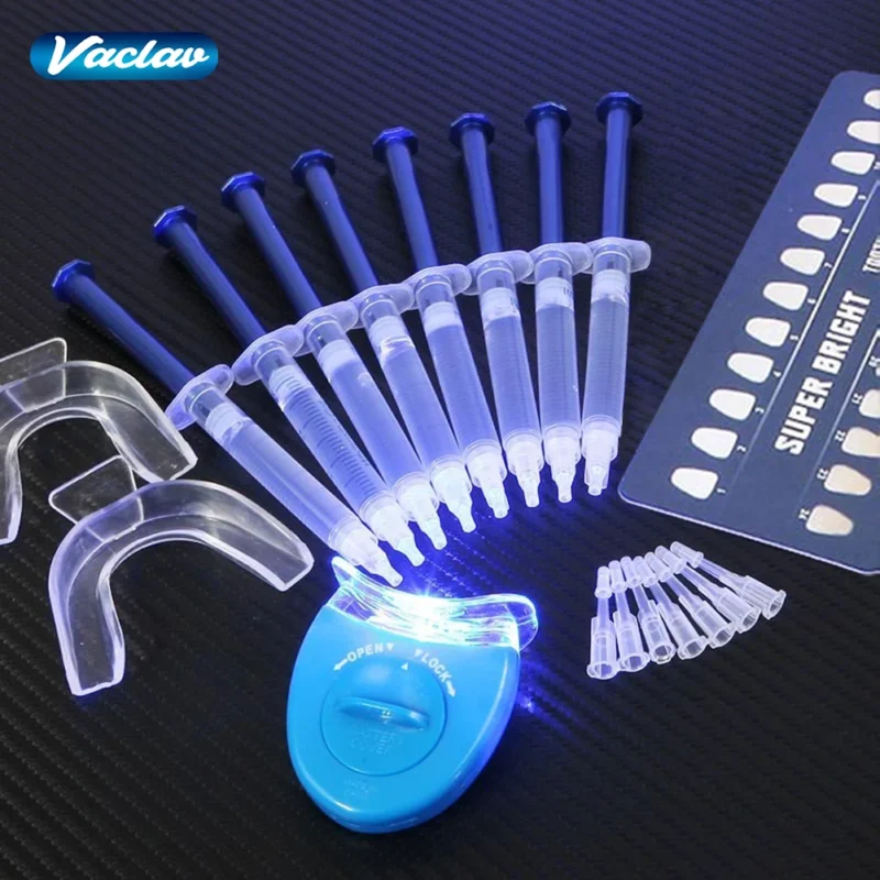 Vaclav Teeth Whitening Instrument Teeth whitening gels Peroxide Dental Bleaching System Teeth Whitening Light Kit 1